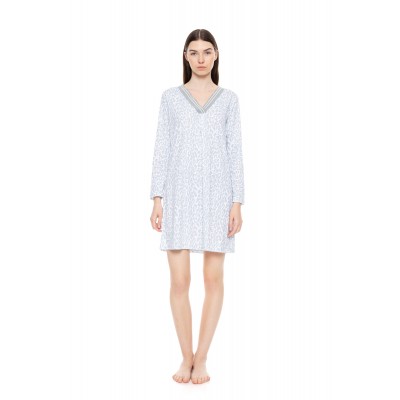 W1582 - Type - NIGHTGOWN V AQUA LEO- (W1582) W1582 - Type - NIGHTGOWN V AQUA LEO- (W1582)