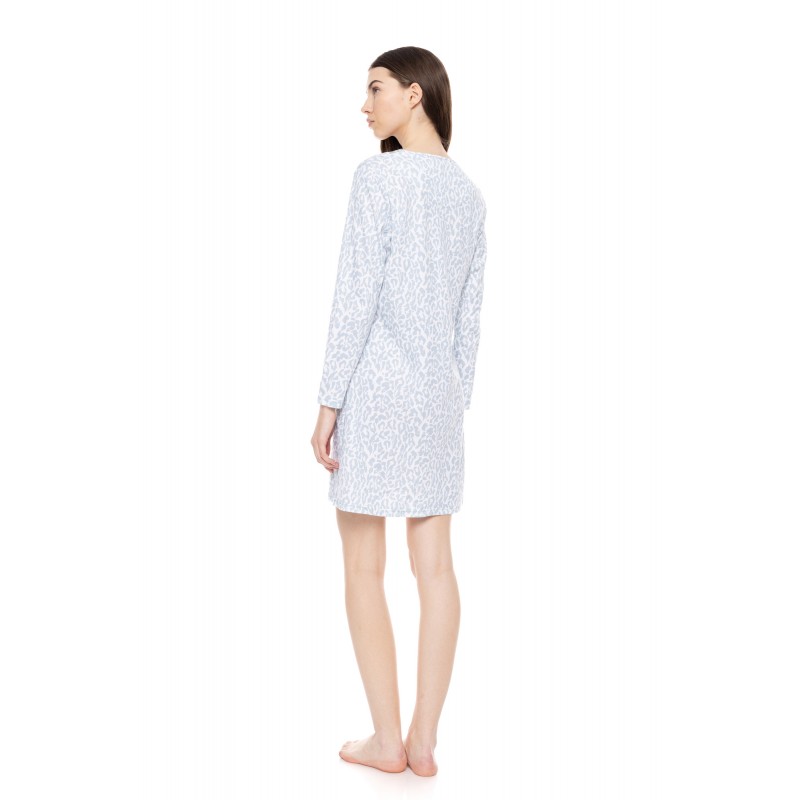 W1582 - Type - NIGHTGOWN V AQUA LEO- (W1582) W1582 - Type - NIGHTGOWN V AQUA LEO- (W1582)