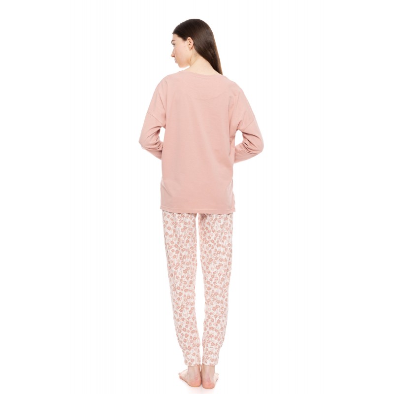 W1592 - Type - PYJAMA PINK FLOWER- (W1592) W1592 - Type - PYJAMA PINK FLOWER- (W1592)