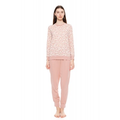 W1593 - Type - PYJAMA PINK FLOWER- (W1593)