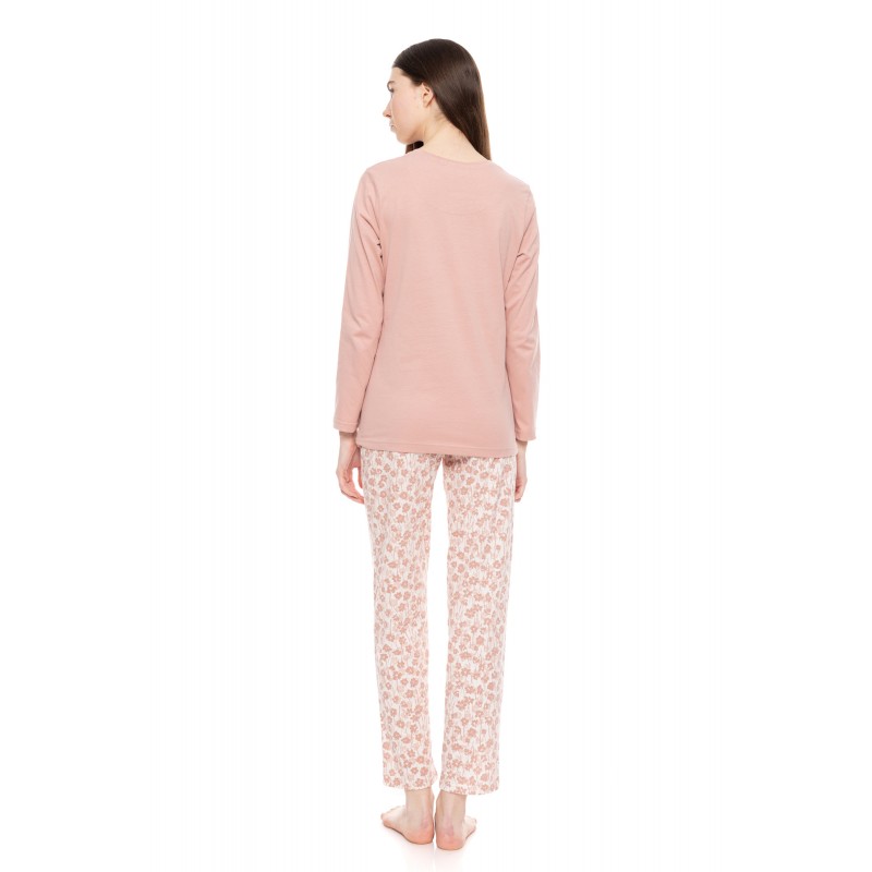 W1594 - Type - PYJAMA PINK FLOWER- (W1594) W1594 - Type - PYJAMA PINK FLOWER- (W1594)