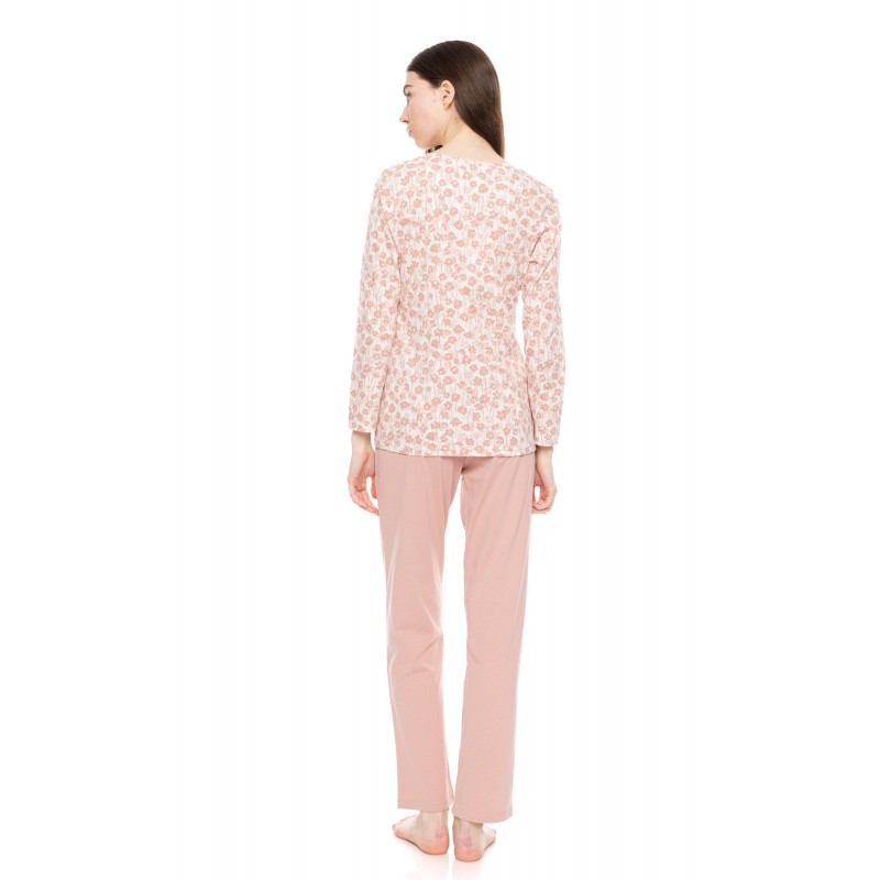 W1596 - Type - PYJAMA PINK FLOWER- (W1596) W1596 - Type - PYJAMA PINK FLOWER- (W1596)