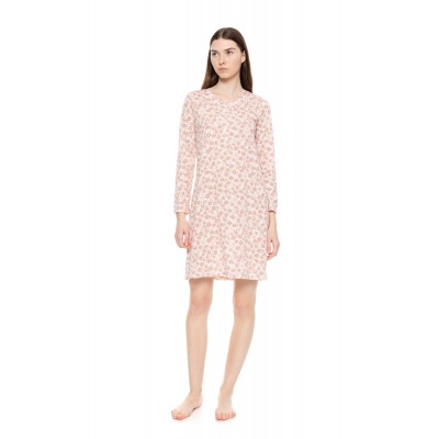 W1597 - Type - NIGHTGOWN PINK FLOWER- (W1597)