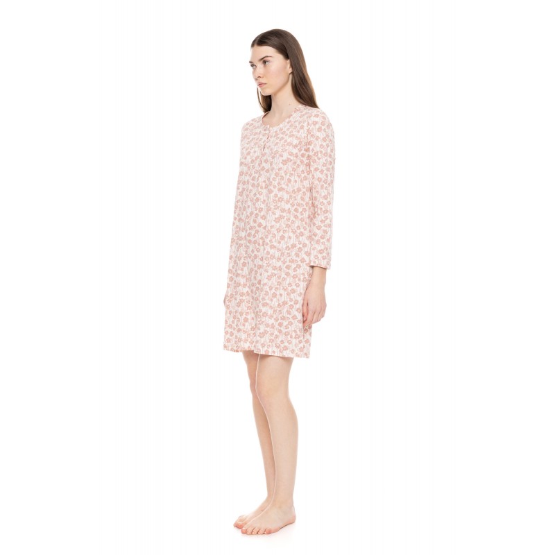 W1597 - Type - NIGHTGOWN PINK FLOWER- (W1597) W1597 - Type - NIGHTGOWN PINK FLOWER- (W1597)