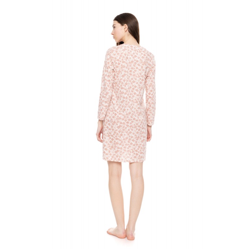 W1597 - Type - NIGHTGOWN PINK FLOWER- (W1597) W1597 - Type - NIGHTGOWN PINK FLOWER- (W1597)