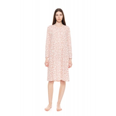 W1600 - Type - NIGHTGOWN CLASSIC PINK FLOWER- (W1600)