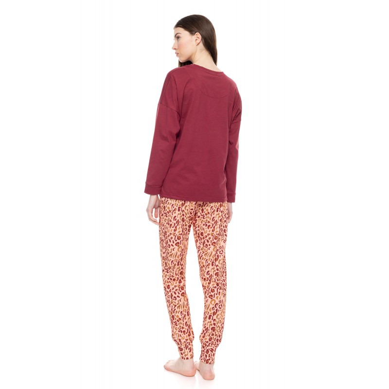 W1602 - Type - PYJAMA SOFT PINK LEOPARD- (W1602) W1602 - Type - PYJAMA SOFT PINK LEOPARD- (W1602)