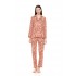 W1603 - Type - PYJAMA BUTTONED SOFT PINK LEOPARD- (W1603)