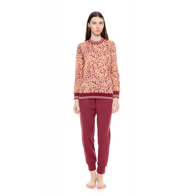 W1604 - Type - PYJAMA SOFT PINK LEOPARD- (W1604) W1604 - Type - PYJAMA SOFT PINK LEOPARD- (W1604)