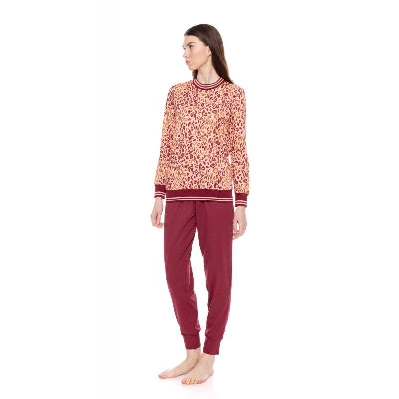 W1604 - Type - PYJAMA SOFT PINK LEOPARD- (W1604) W1604 - Type - PYJAMA SOFT PINK LEOPARD- (W1604)