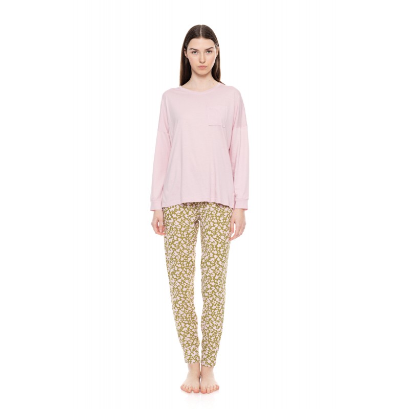 W1609 - Type - PYJAMA GREEN BLOSSOM- (W1609) W1609 - Type - PYJAMA GREEN BLOSSOM- (W1609)