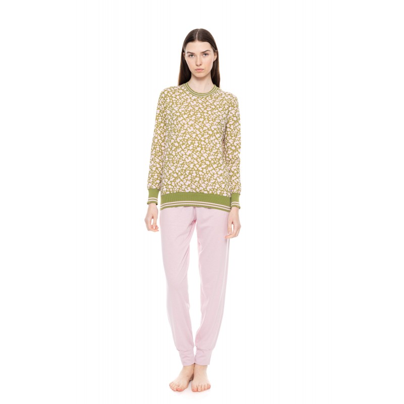 W1610 - Type - PYJAMA GREEN BLOSSOM- (W1610) W1610 - Type - PYJAMA GREEN BLOSSOM- (W1610)