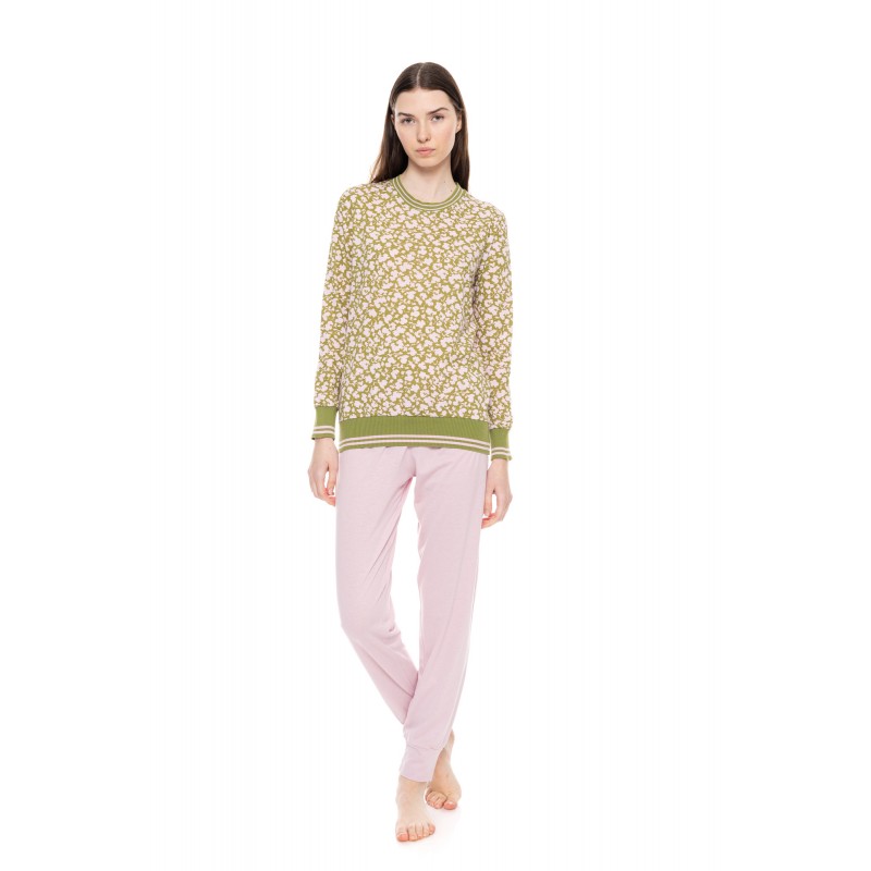 W1610 - Type - PYJAMA GREEN BLOSSOM- (W1610) W1610 - Type - PYJAMA GREEN BLOSSOM- (W1610)