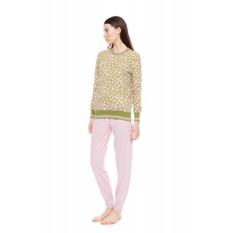 W1610 - Type - PYJAMA GREEN BLOSSOM- (W1610) W1610 - Type - PYJAMA GREEN BLOSSOM- (W1610)