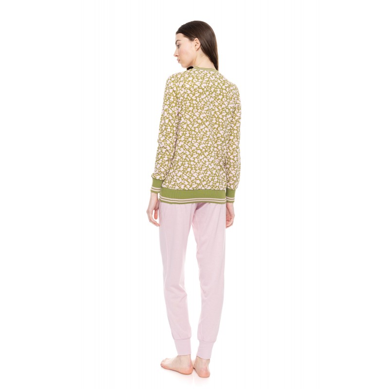 W1610 - Type - PYJAMA GREEN BLOSSOM- (W1610) W1610 - Type - PYJAMA GREEN BLOSSOM- (W1610)