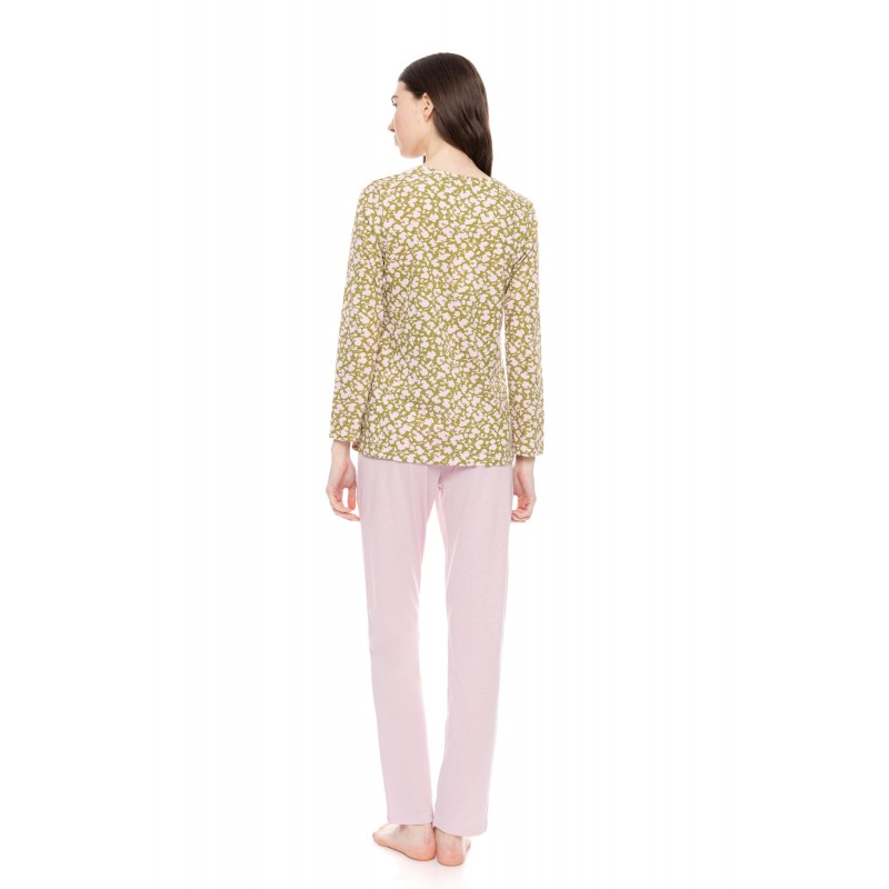 W1613 - Type - PYJAMA GREEN BLOSSOM- (W1613) W1613 - Type - PYJAMA GREEN BLOSSOM- (W1613)