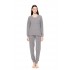 W1629 - Grey - PYJAMA WARM NIGHTS- (W1629)