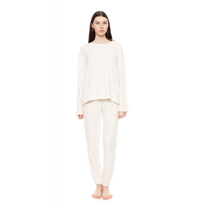 W1630 - White - PYJAMA WARM NIGHTS- (W1630) W1630 - White - PYJAMA WARM NIGHTS- (W1630)