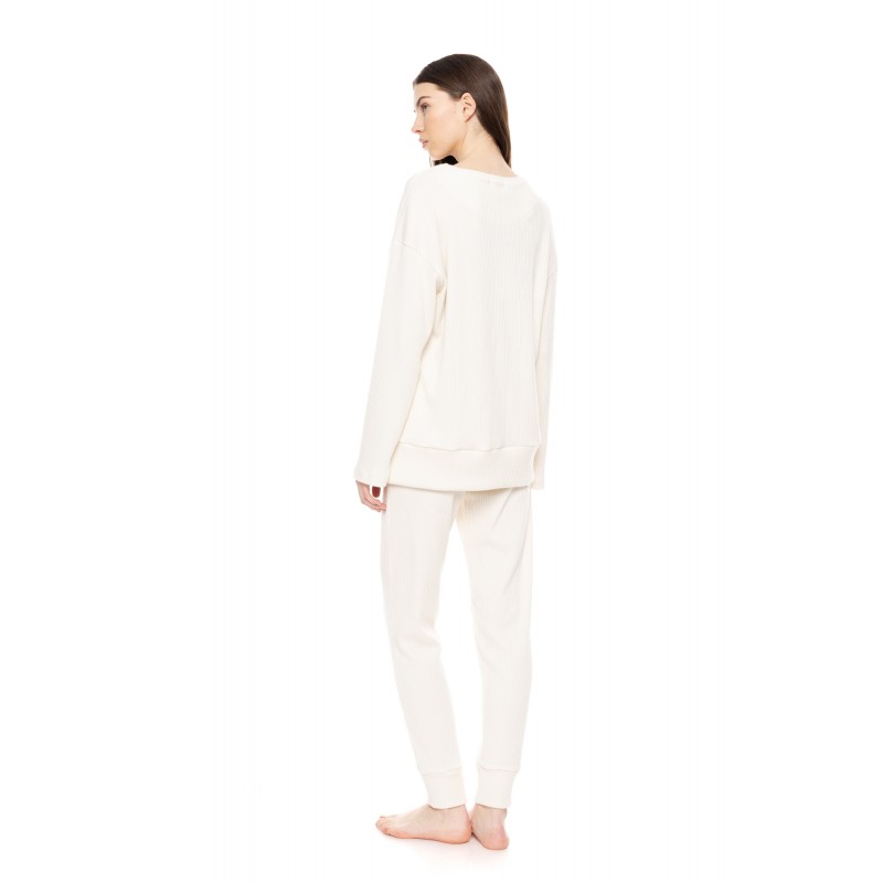 W1630 - White - PYJAMA WARM NIGHTS- (W1630) W1630 - White - PYJAMA WARM NIGHTS- (W1630)