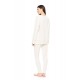 W1630 - White - PYJAMA WARM NIGHTS- (W1630) W1630 - White - PYJAMA WARM NIGHTS- (W1630)
