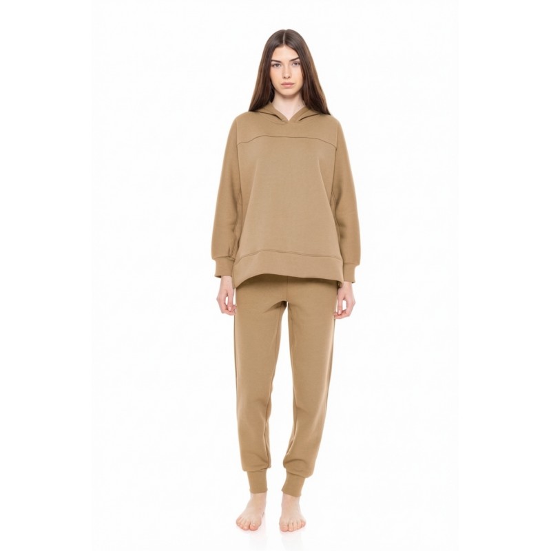 W1646 - Golden - HOMEWEAR HOOD SOFT SOLID- (W1646) W1646 - Golden - HOMEWEAR HOOD SOFT SOLID- (W1646)