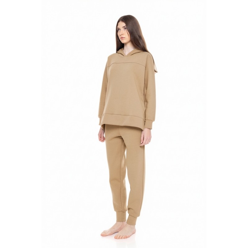W1646 - Golden - HOMEWEAR HOOD SOFT SOLID- (W1646) W1646 - Golden - HOMEWEAR HOOD SOFT SOLID- (W1646)