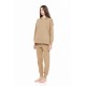 W1646 - Golden - HOMEWEAR HOOD SOFT SOLID- (W1646) W1646 - Golden - HOMEWEAR HOOD SOFT SOLID- (W1646)