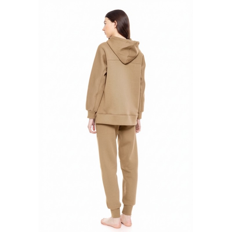 W1646 - Golden - HOMEWEAR HOOD SOFT SOLID- (W1646) W1646 - Golden - HOMEWEAR HOOD SOFT SOLID- (W1646)