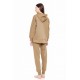 W1646 - Golden - HOMEWEAR HOOD SOFT SOLID- (W1646) W1646 - Golden - HOMEWEAR HOOD SOFT SOLID- (W1646)