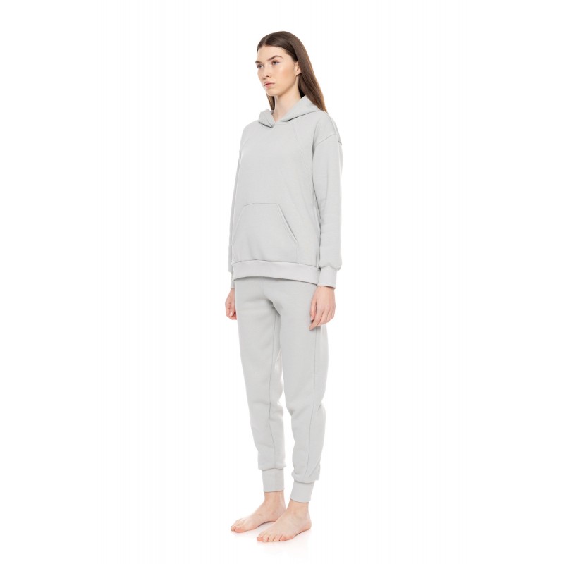 W1647 - Aqua - HOMEWEAR HOOD SOFT SOLID- (W1647) W1647 - Aqua - HOMEWEAR HOOD SOFT SOLID- (W1647)