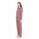 W1648 - Earth Red - HOMEWEAR ZIPPER SOFT SOLID- (W1648) W1648 - Earth Red - HOMEWEAR ZIPPER SOFT SOLID- (W1648)