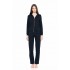 W1648 - Yacht Blue - HOMEWEAR ZIPPER SOFT SOLID- (W1648)