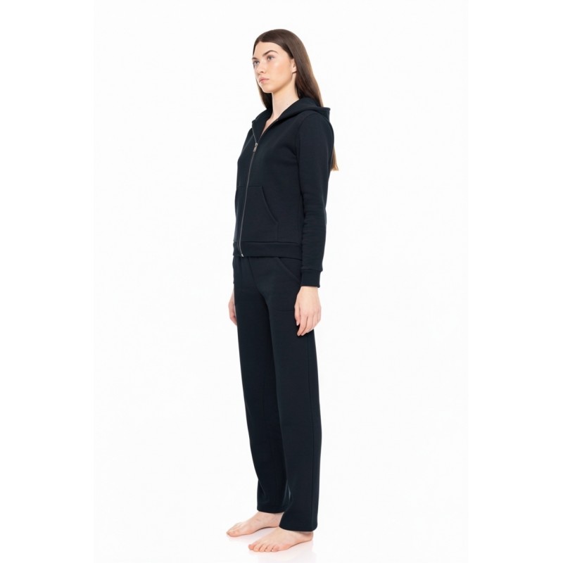 W1648 - Yacht Blue - HOMEWEAR ZIPPER SOFT SOLID- (W1648) W1648 - Yacht Blue - HOMEWEAR ZIPPER SOFT SOLID- (W1648)