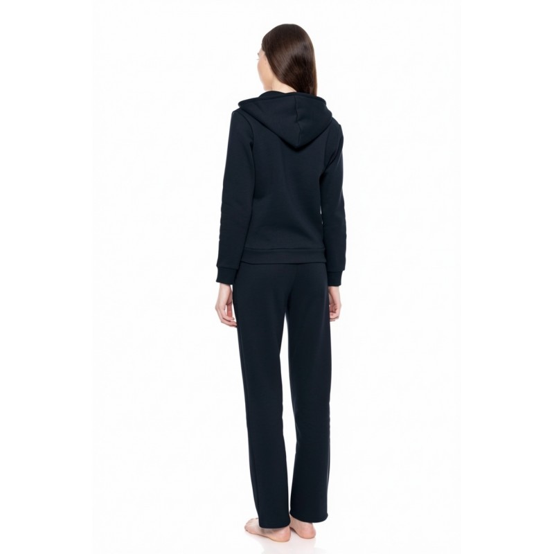 W1648 - Yacht Blue - HOMEWEAR ZIPPER SOFT SOLID- (W1648) W1648 - Yacht Blue - HOMEWEAR ZIPPER SOFT SOLID- (W1648)