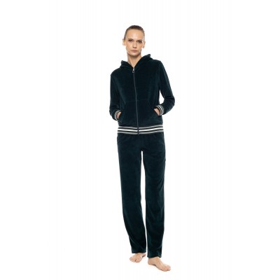 W1661 - Grey Charcoal - TRUCKSUIT VELVET DETAIL- (W1661)