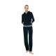 W1661 - Grey Charcoal - TRUCKSUIT VELVET DETAIL- (W1661) W1661 - Grey Charcoal - TRUCKSUIT VELVET DETAIL- (W1661)