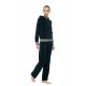 W1661 - Grey Charcoal - TRUCKSUIT VELVET DETAIL- (W1661) W1661 - Grey Charcoal - TRUCKSUIT VELVET DETAIL- (W1661)