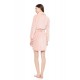 W1677 - Pink Glow - ROBE FLEECE AUTUMN- (W1677) W1677 - Pink Glow - ROBE FLEECE AUTUMN- (W1677)