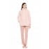 W1681 - Baby Pink - ROBE ZIPPER FLEECE LOVE- (W1681)
