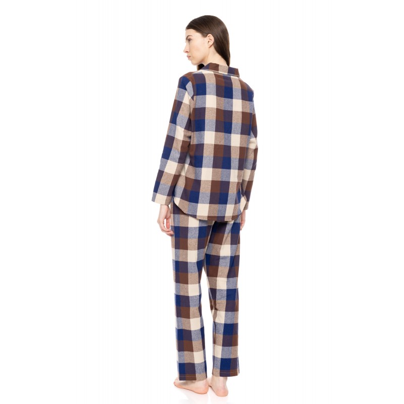 W1693 - Type - PYJAMA BUTTONED AUTUMN PLAID- (W1693) W1693 - Type - PYJAMA BUTTONED AUTUMN PLAID- (W1693)