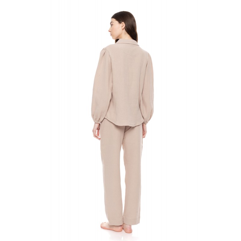 W1697 - Skin - PYJAMA BUTTONED ELEGANT- (W1697) W1697 - Skin - PYJAMA BUTTONED ELEGANT- (W1697)