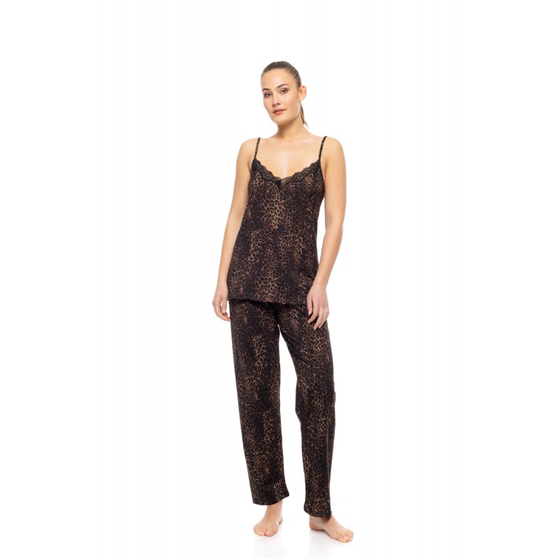 W1713 - Type - PYJAMA 3PCS LEOPARD- (W1713) W1713 - Type - PYJAMA 3PCS LEOPARD- (W1713)