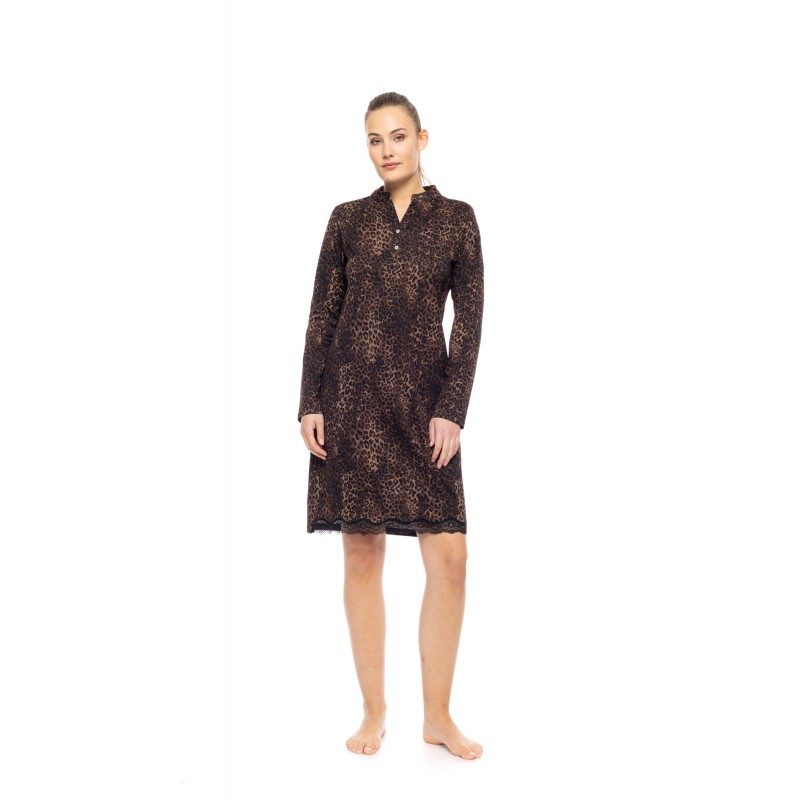 W1718 - Type - NIGHTGOWN LEOPARD- (W1718) W1718 - Type - NIGHTGOWN LEOPARD- (W1718)
