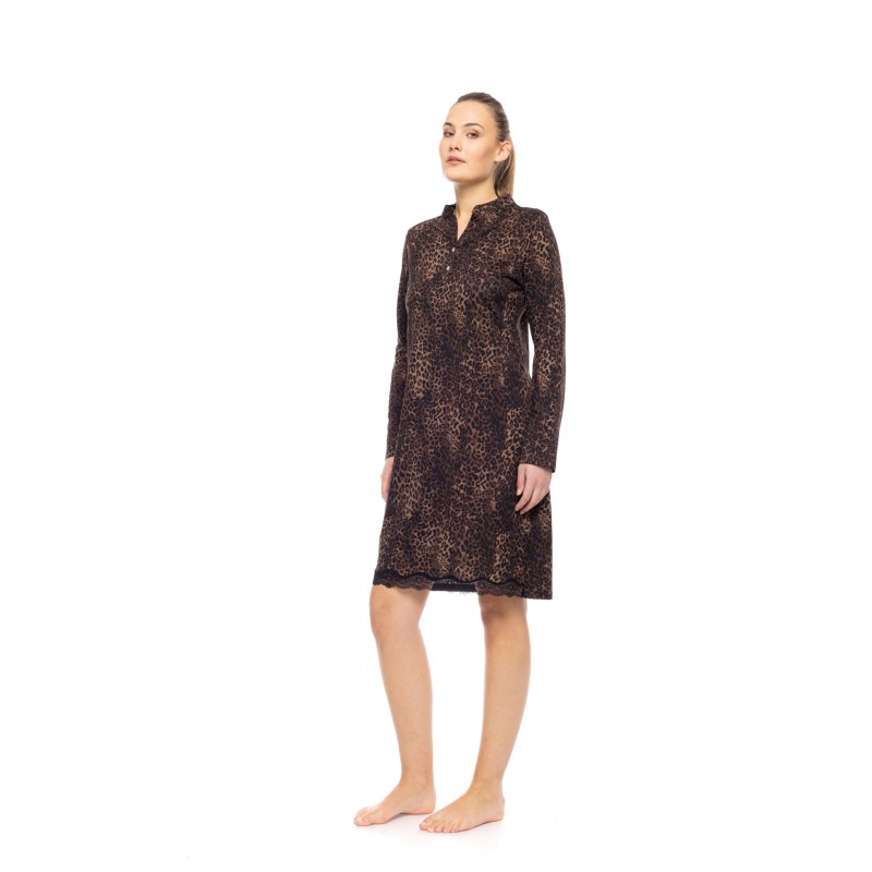 W1718 - Type - NIGHTGOWN LEOPARD- (W1718) W1718 - Type - NIGHTGOWN LEOPARD- (W1718)