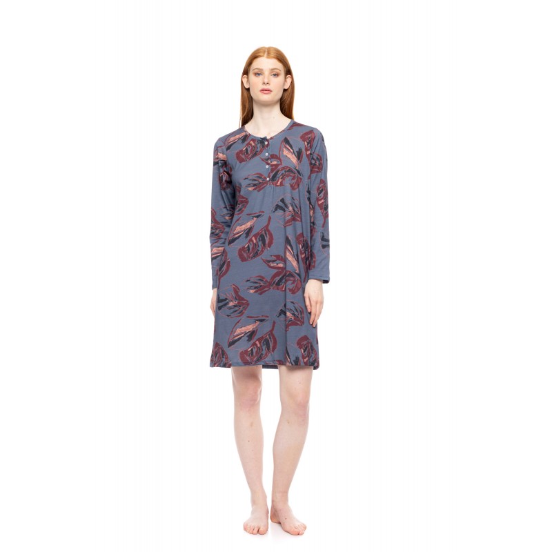 W1724 - Type - NIGHTGOWN WINTER BLOOM- (W1724) W1724 - Type - NIGHTGOWN WINTER BLOOM- (W1724)