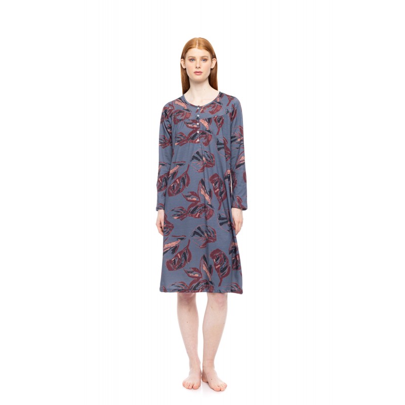 W1725 - Type - NIGHTGOWN CLASSIC WINTER BLOOM- (W1725)