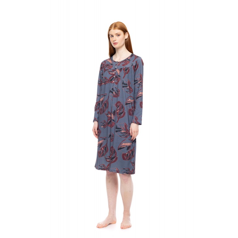 W1725 - Type - NIGHTGOWN CLASSIC WINTER BLOOM- (W1725)