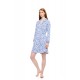 W1728 - Type - NIGHTGOWN BUTTONED DREAM BLUE LEO- (W1728) W1728 - Type - NIGHTGOWN BUTTONED DREAM BLUE LEO- (W1728)