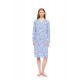 W1732 - Type - NIGHTGOWN CLASSIC DREAM BLUE LEO- (W1732) W1732 - Type - NIGHTGOWN CLASSIC DREAM BLUE LEO- (W1732)