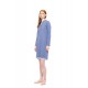 W1735 - Cosmos Blue - NIGHTGOWN NIGHT LOVERS SOLID- (W1735) W1735 - Cosmos Blue - NIGHTGOWN NIGHT LOVERS SOLID- (W1735)